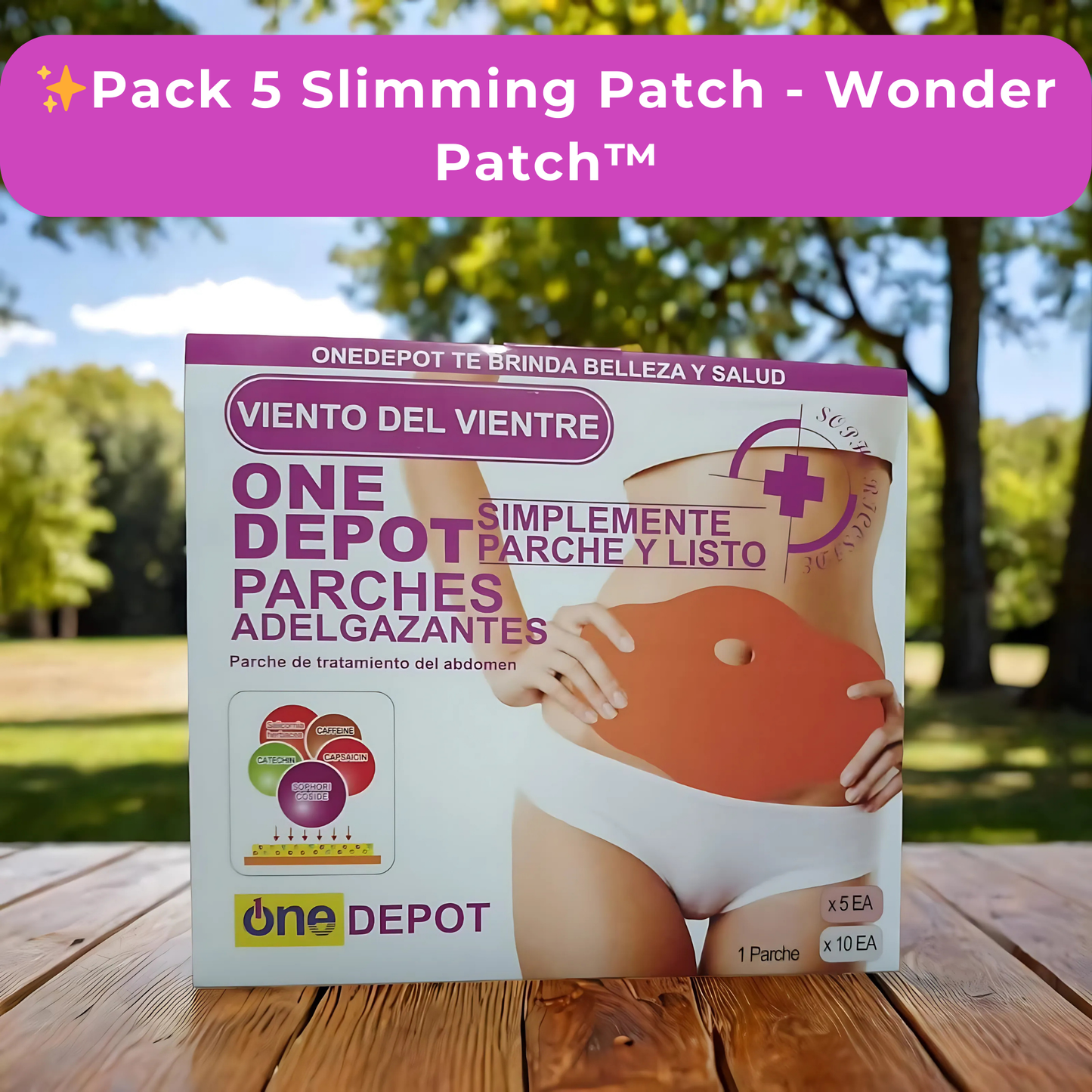 Pack 5 Slimming Patch - Wonder Patch™