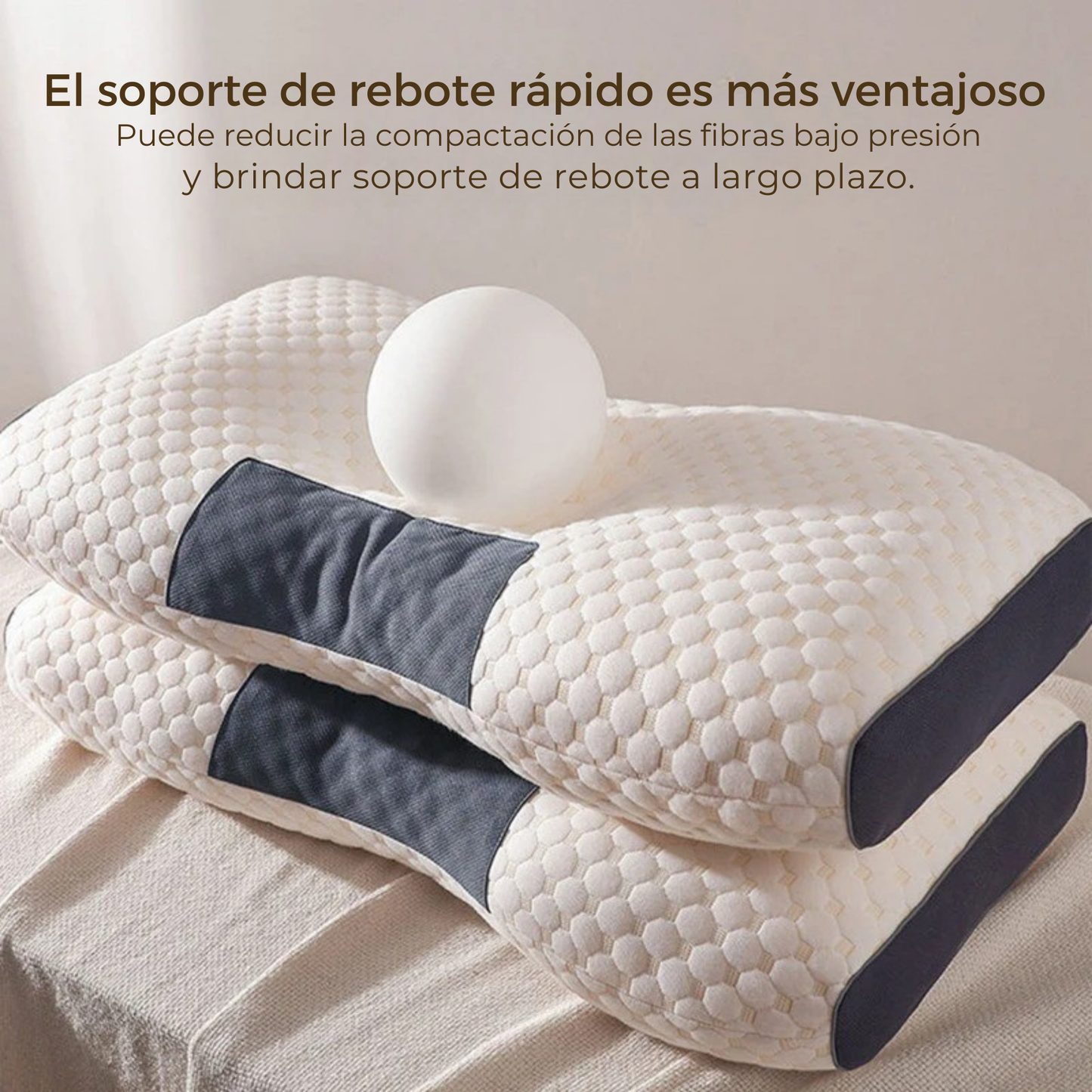2x1 Almohada Ergonómica SuitSlip™