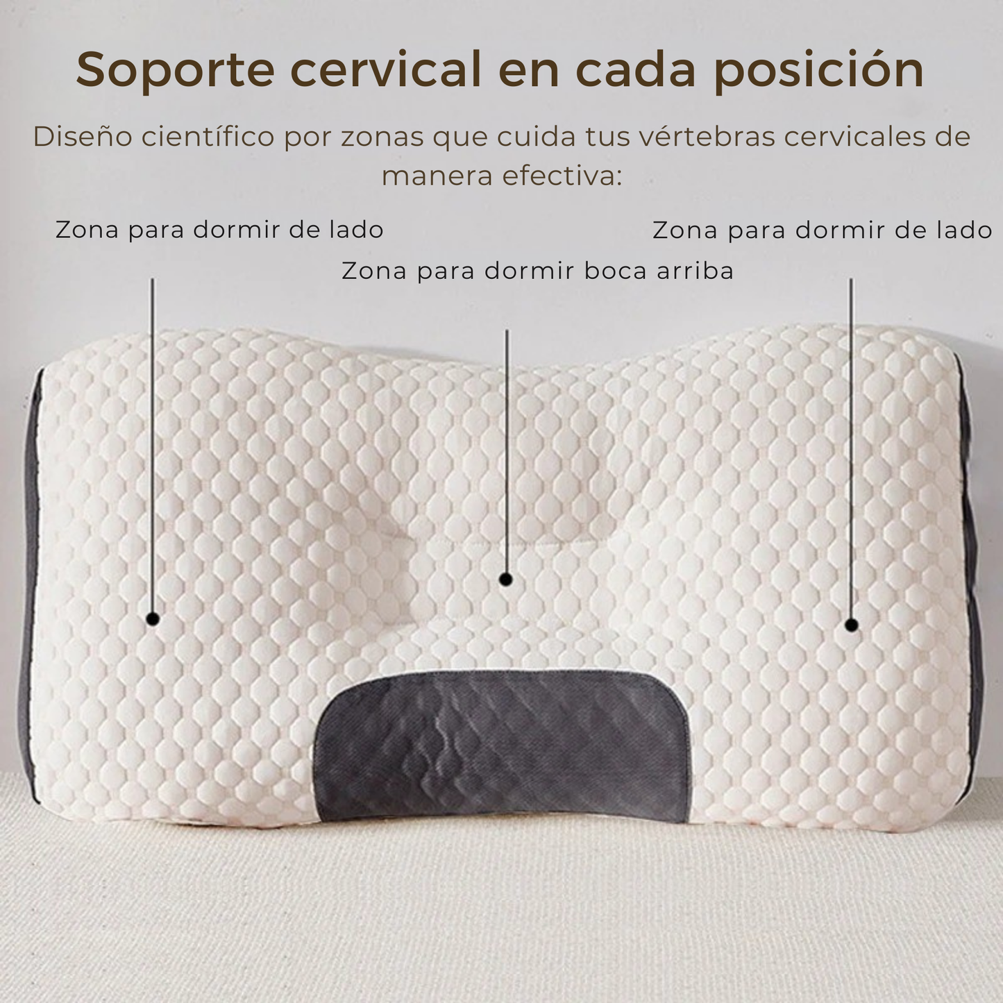 2x1 Almohada Ergonómica SuitSlip™