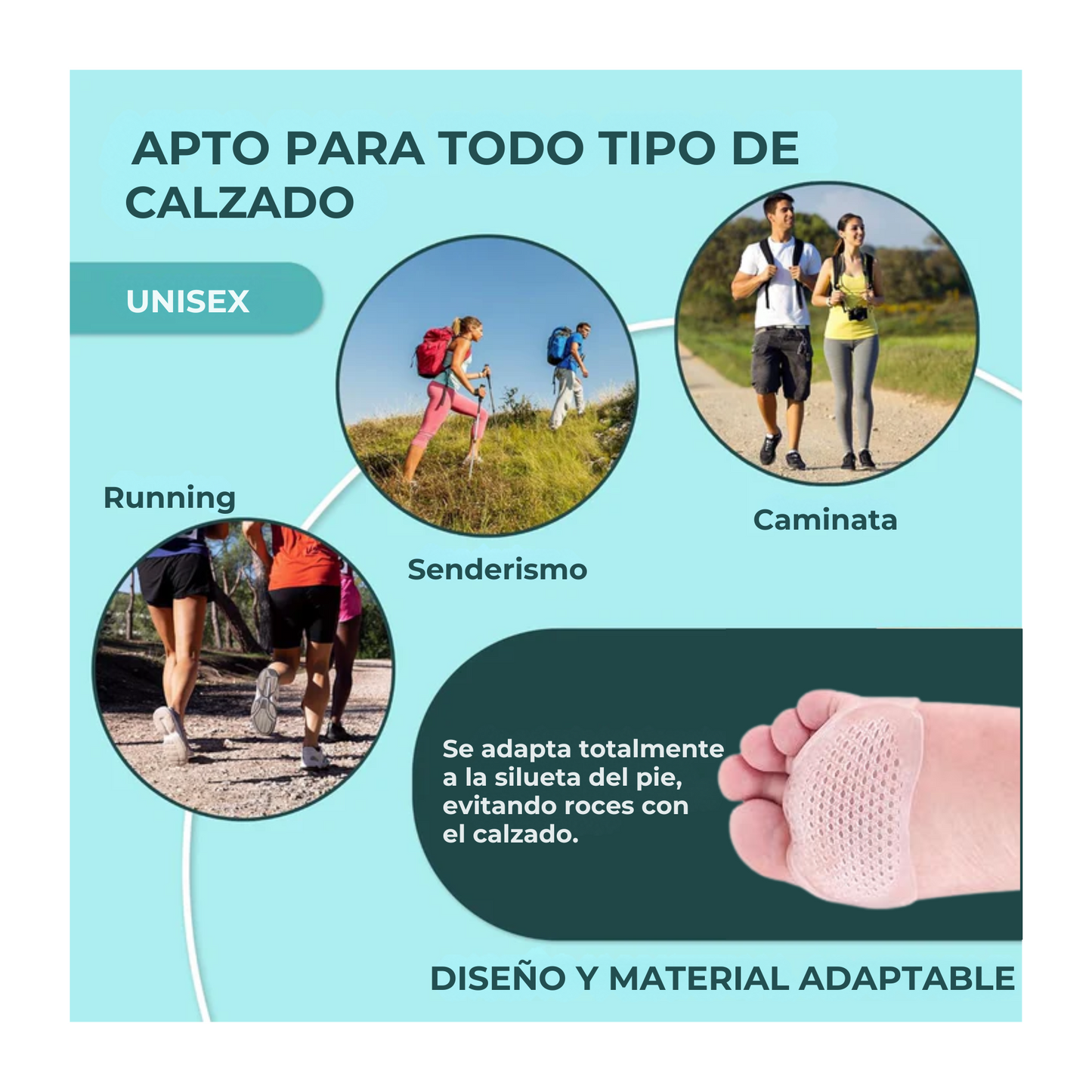 2 Almohadillas Ortopédicas de Silicona - PharmaToe™