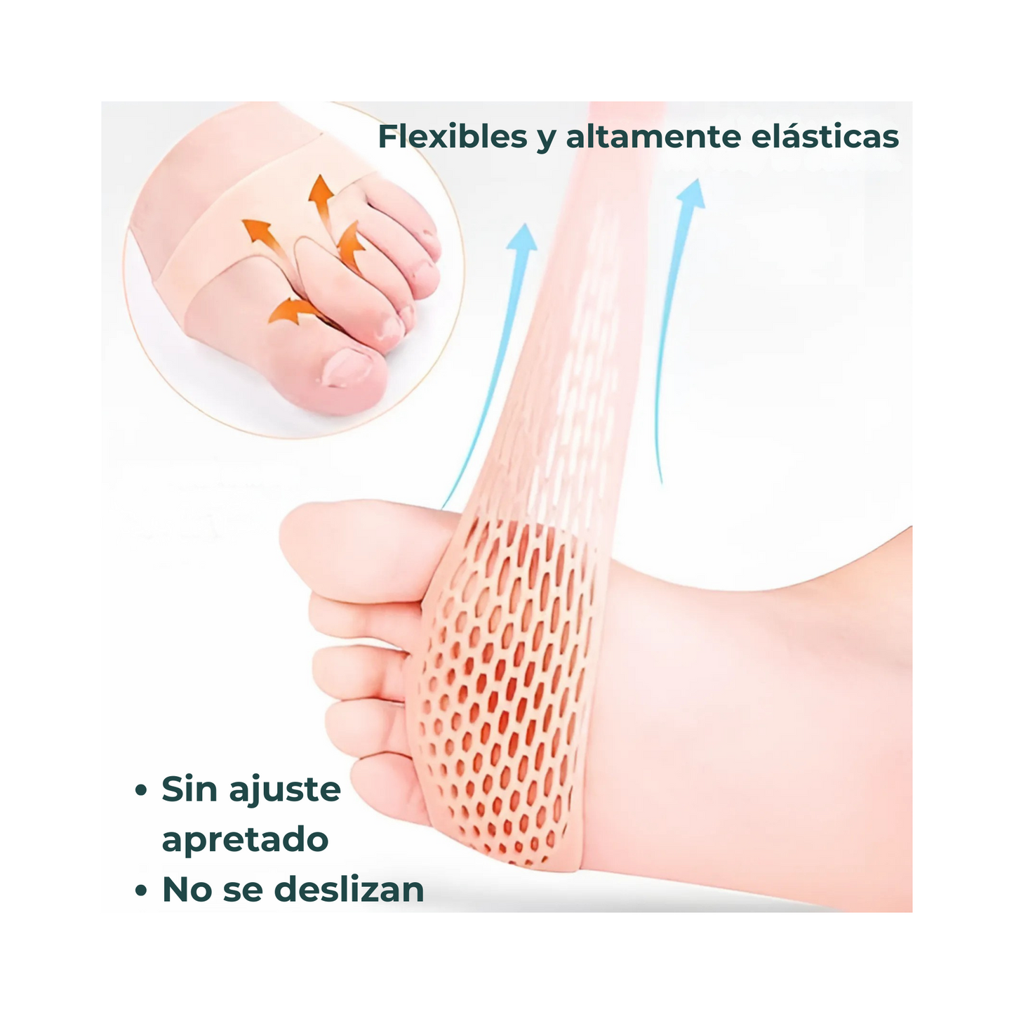 2 Almohadillas Ortopédicas de Silicona - PharmaToe™