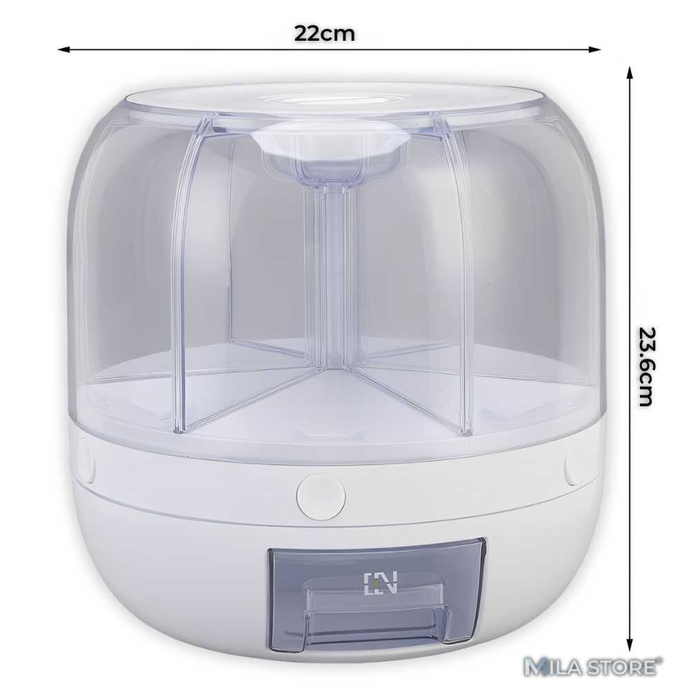 SmartPantry™ - Dispensador/Organizador de Granos Giratorio