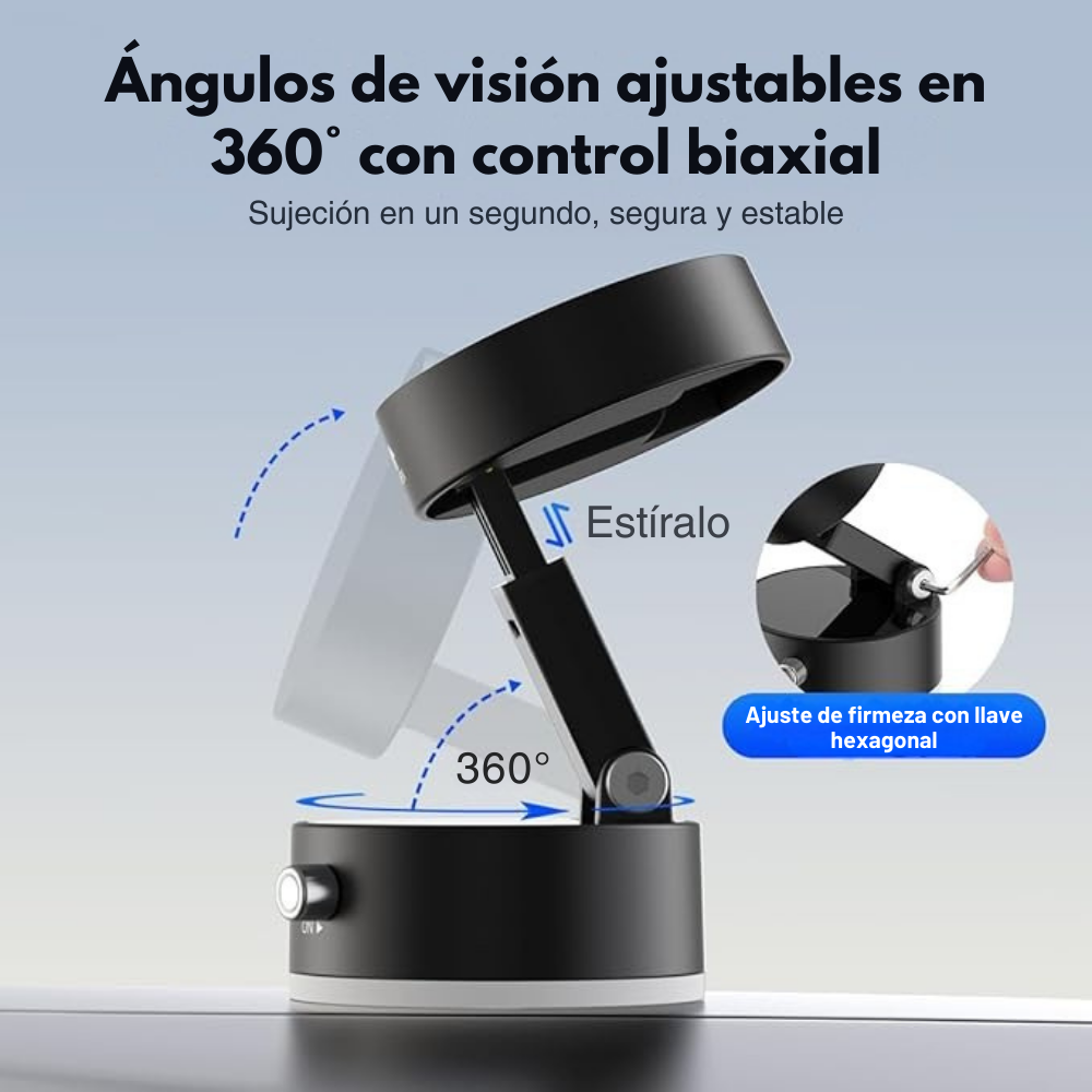 Soporte Ventosa 360 SoporteMag™ – 2x1 con 50% OFF