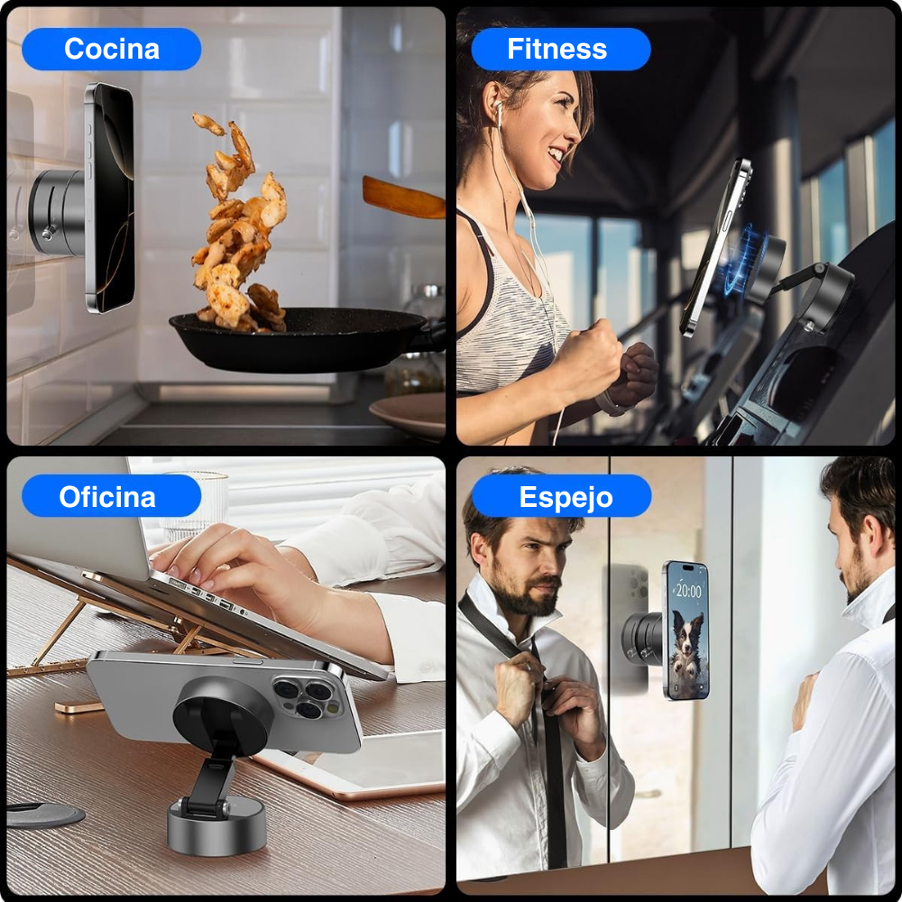 Soporte Ventosa 360 SoporteMag™ – 2x1 con 50% OFF