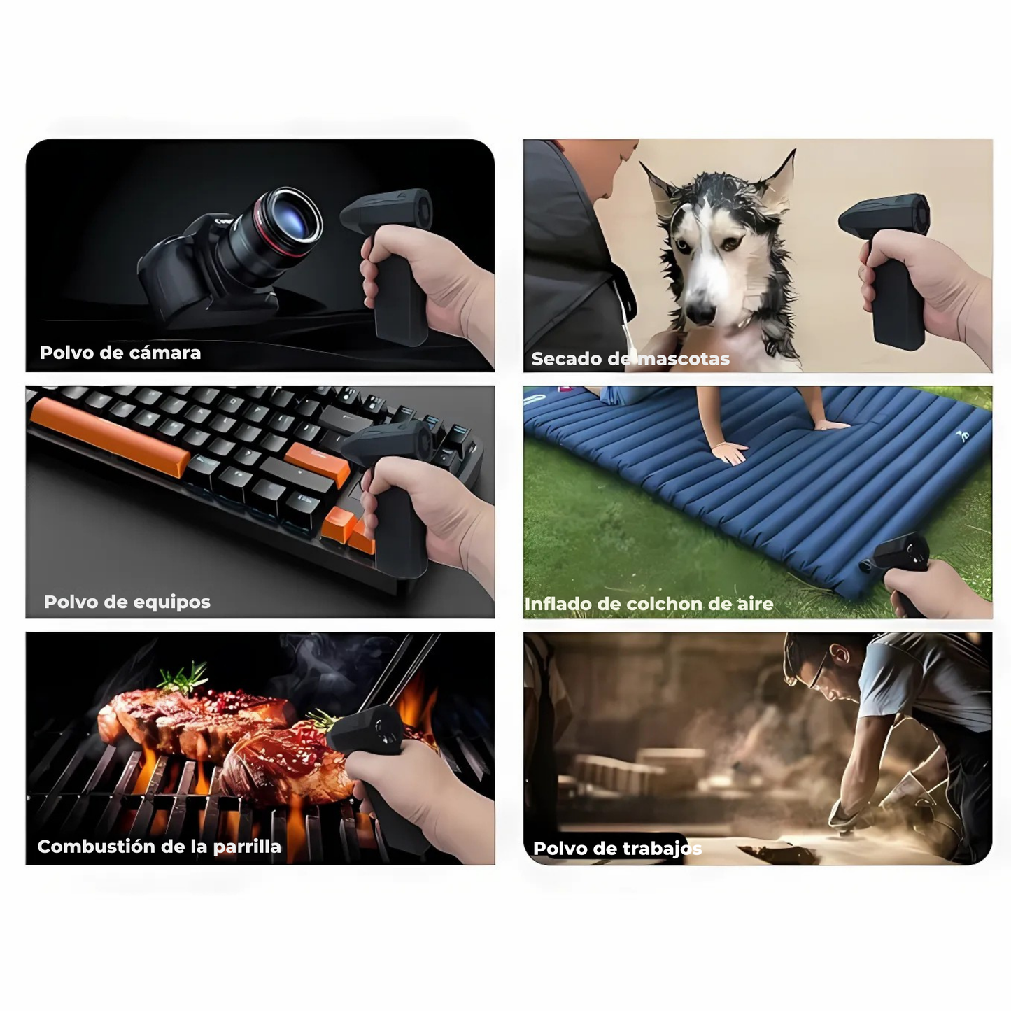 Soplador de Aire Eléctrico - AirBlaster™ 2.0