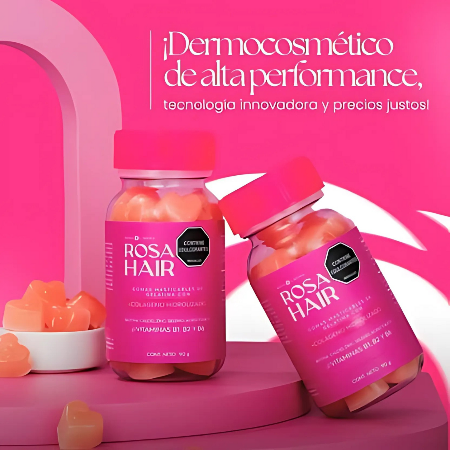 🩷 Gomitas - Rosa Hair™