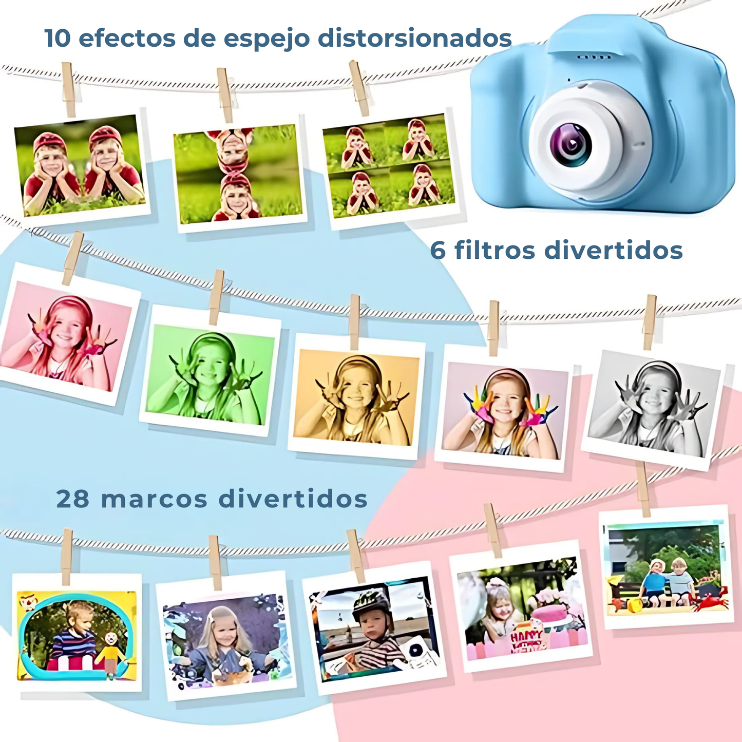 Mini Cámara Digital Vintage HD - VintaCam™