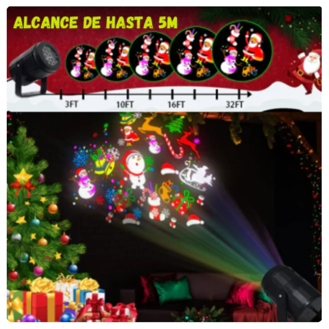 Proyector De Navidad