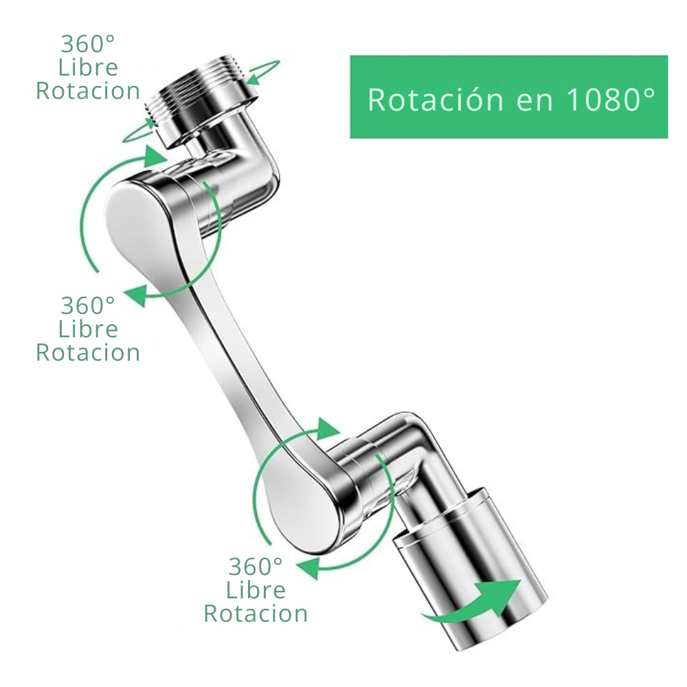Extensor de Grifo 1080° - HydroFlex™