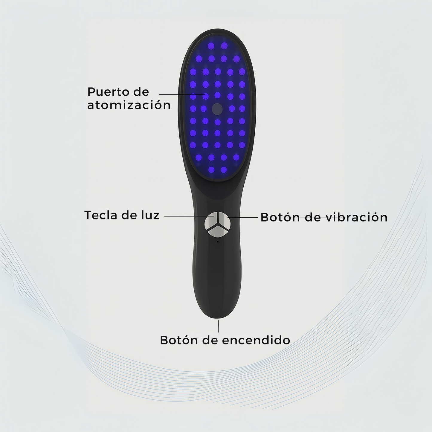 Cepillo Masajeador Capilar Eléctrico TheraBrush™