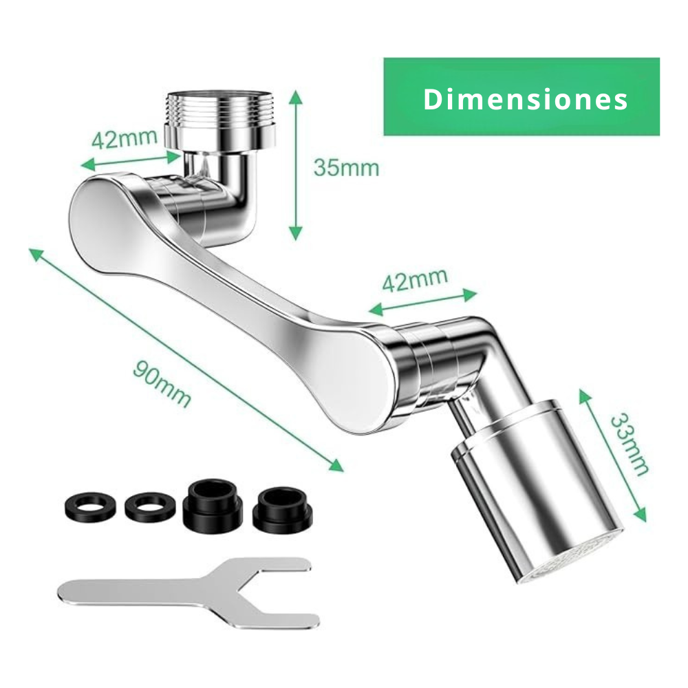 Extensor de Grifo 1080° - HydroFlex™