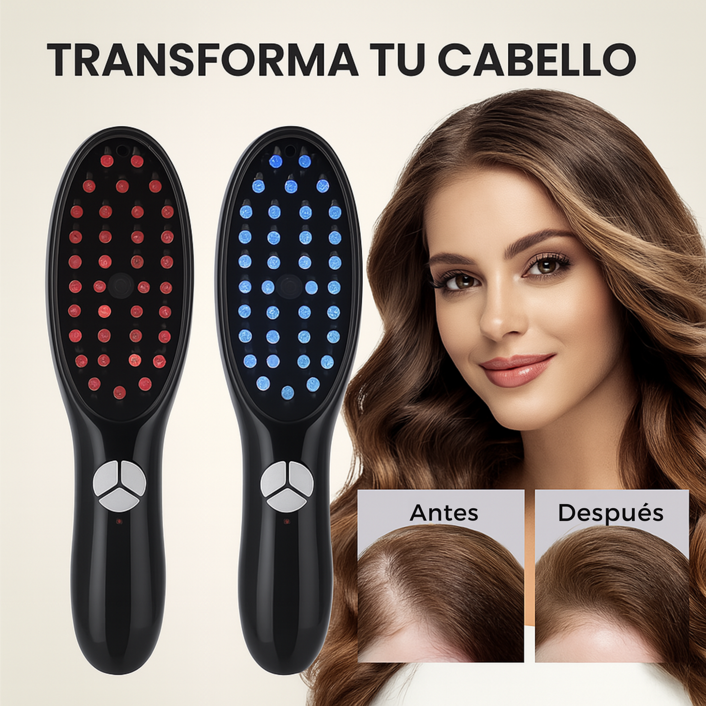 Cepillo Masajeador Capilar Eléctrico TheraBrush™