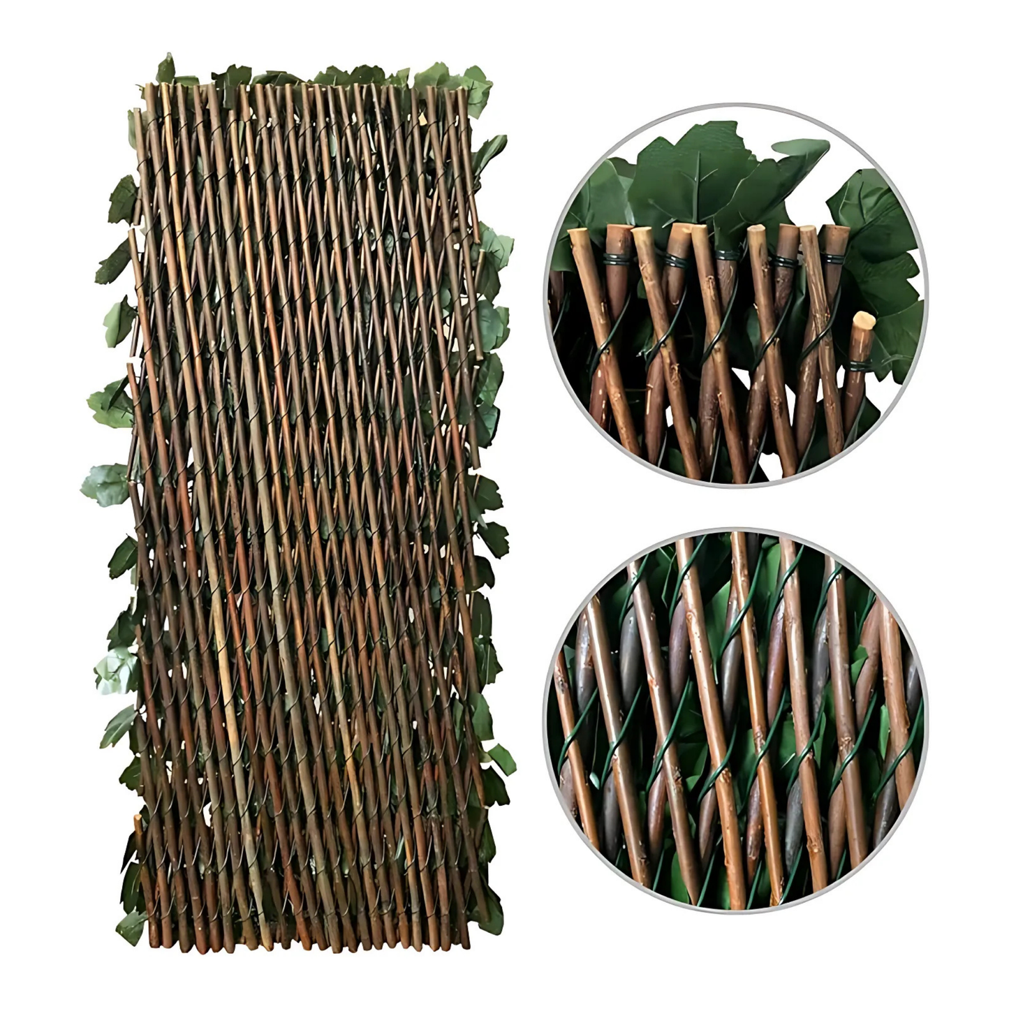 GreenWall™ – Valla de Plantas Artificial Expandible de 2.6 Metros