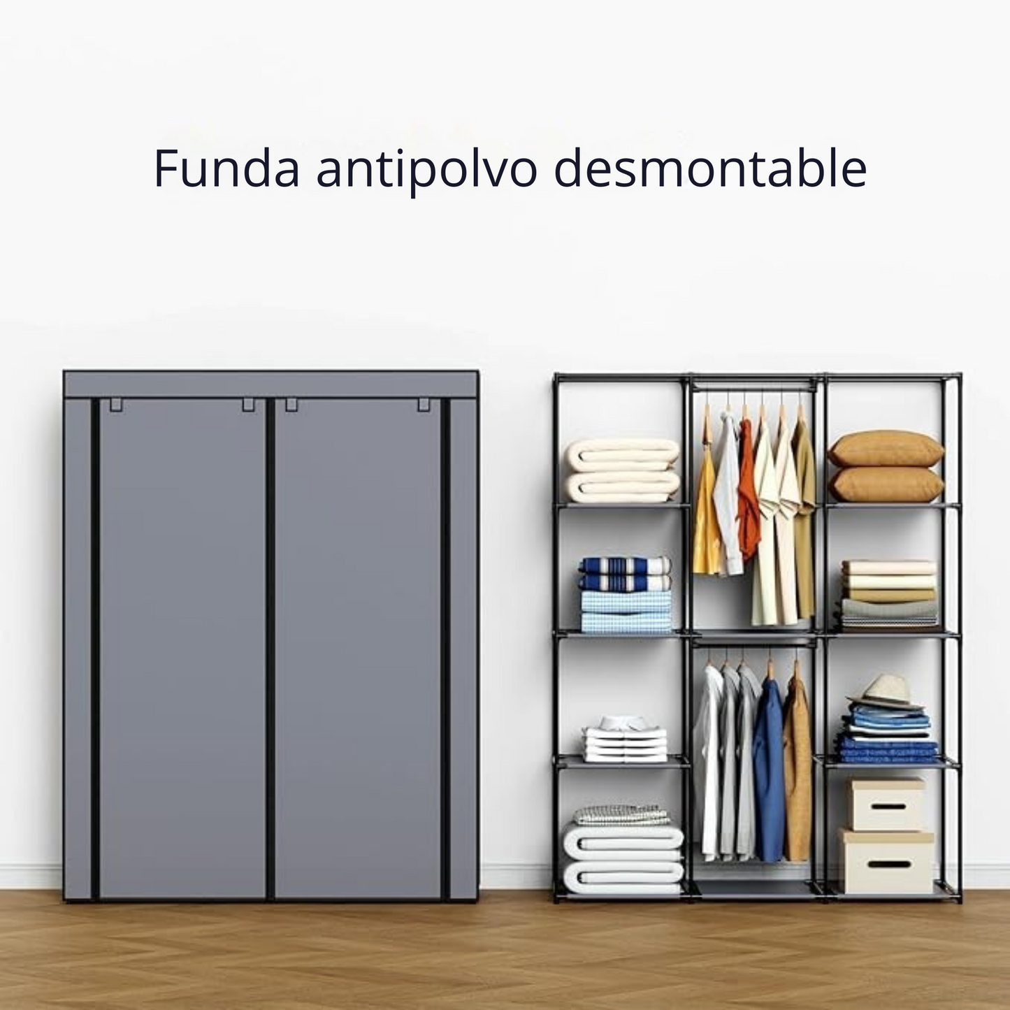 ClosetMax™ – Tu Armario Portátil Todo en Uno