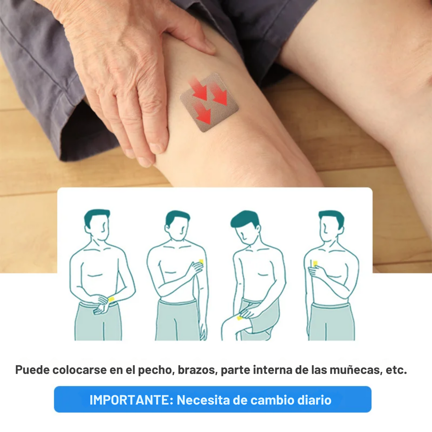 ¡SOLO POR HOY! 3x1 Parches de Nicotina Anti-Smoke™ de Sumifun (10 Parches)