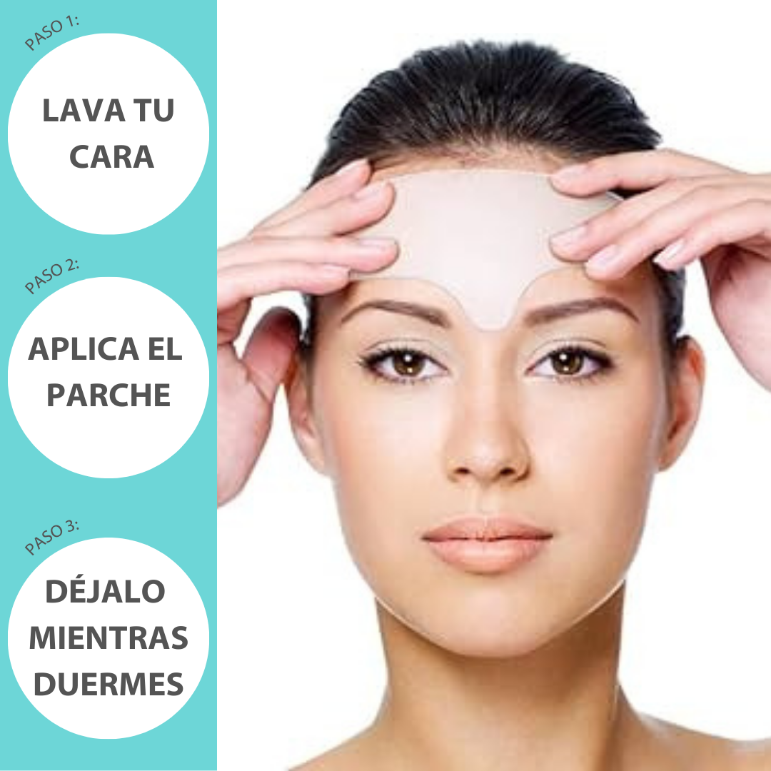 Parches de Colágeno Autodisolventes Antiarrugas x6