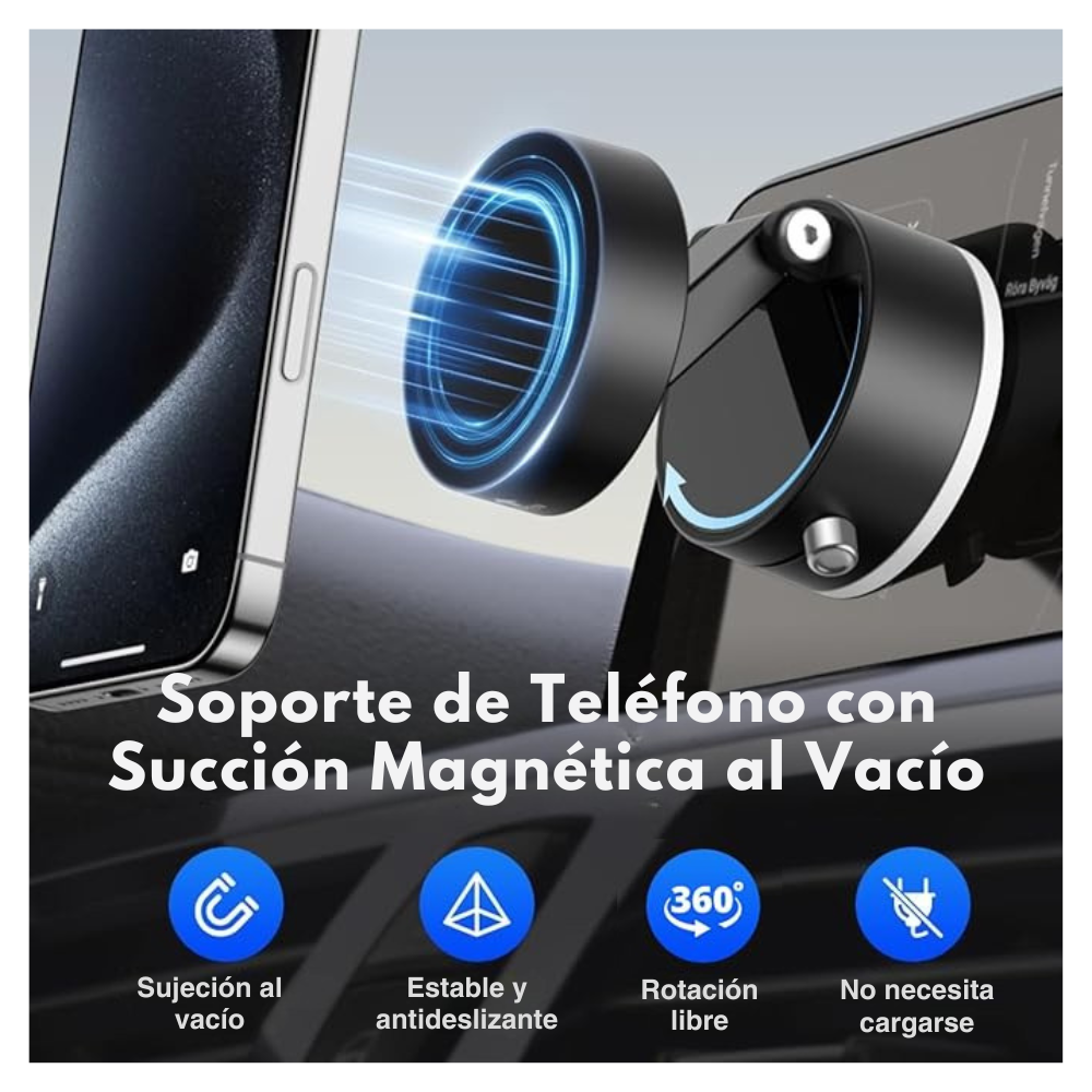 Soporte Ventosa 360 SoporteMag™ – 2x1 con 50% OFF
