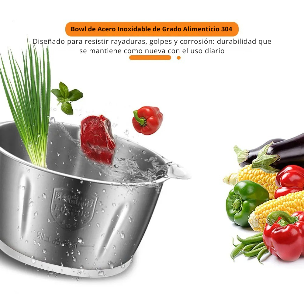 Procesador de Alimentos Gourmet - Premium 4D™ + Ebook "Secretos de la Cocina Gourmet"