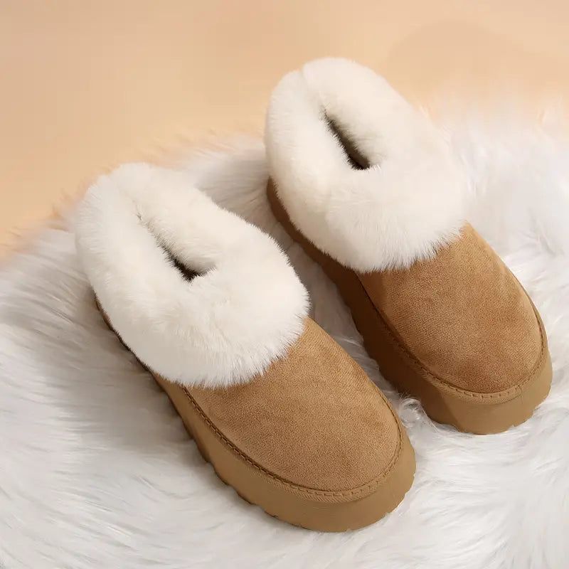 Botas Cortas de Felpa