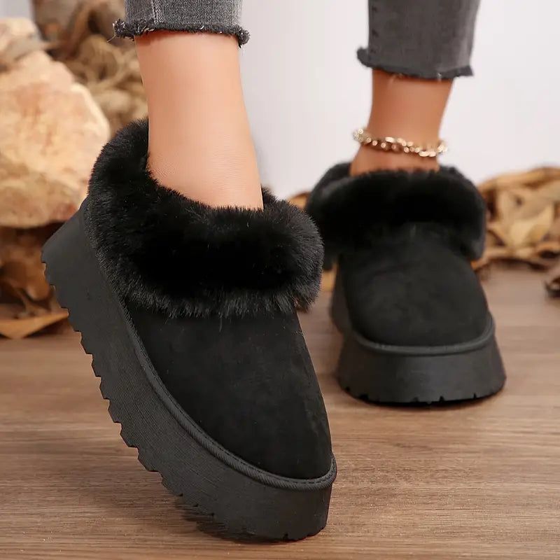 Botas Cortas de Felpa