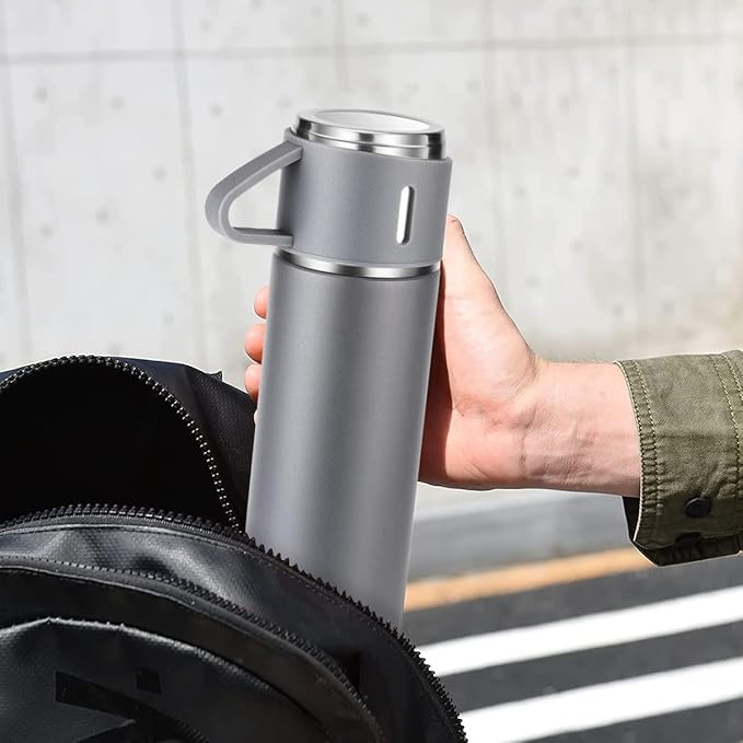 Set Termo + 3 Tazas Premium: ThermoFlow™