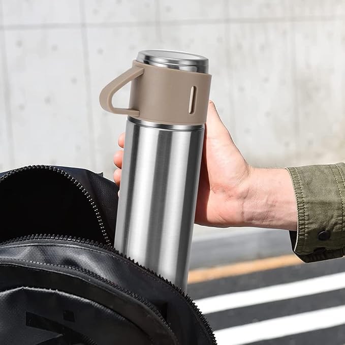Set Termo + 3 Tazas Premium: ThermoFlow™