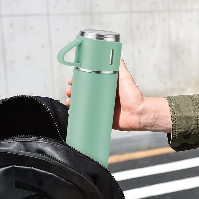 Set Termo + 3 Tazas Premium: ThermoFlow™