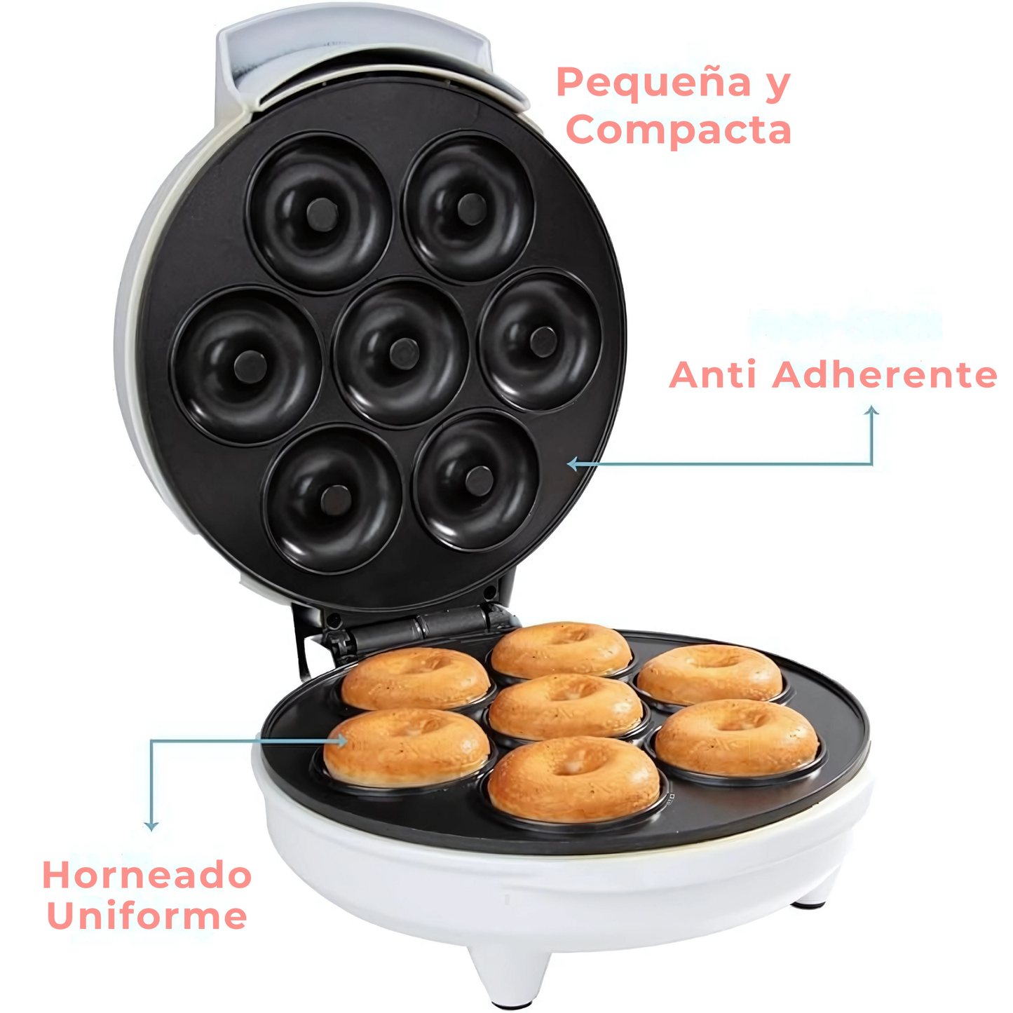 Maquina Para Hacer Mini Donas: DonaGO™ + Recetario de Donas Digital