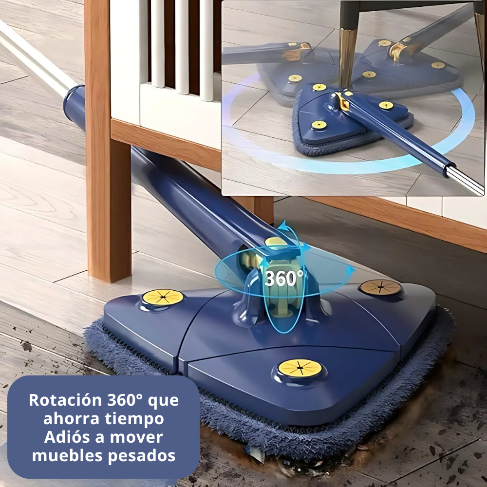 Trapeador Triangular Inteligente 360°