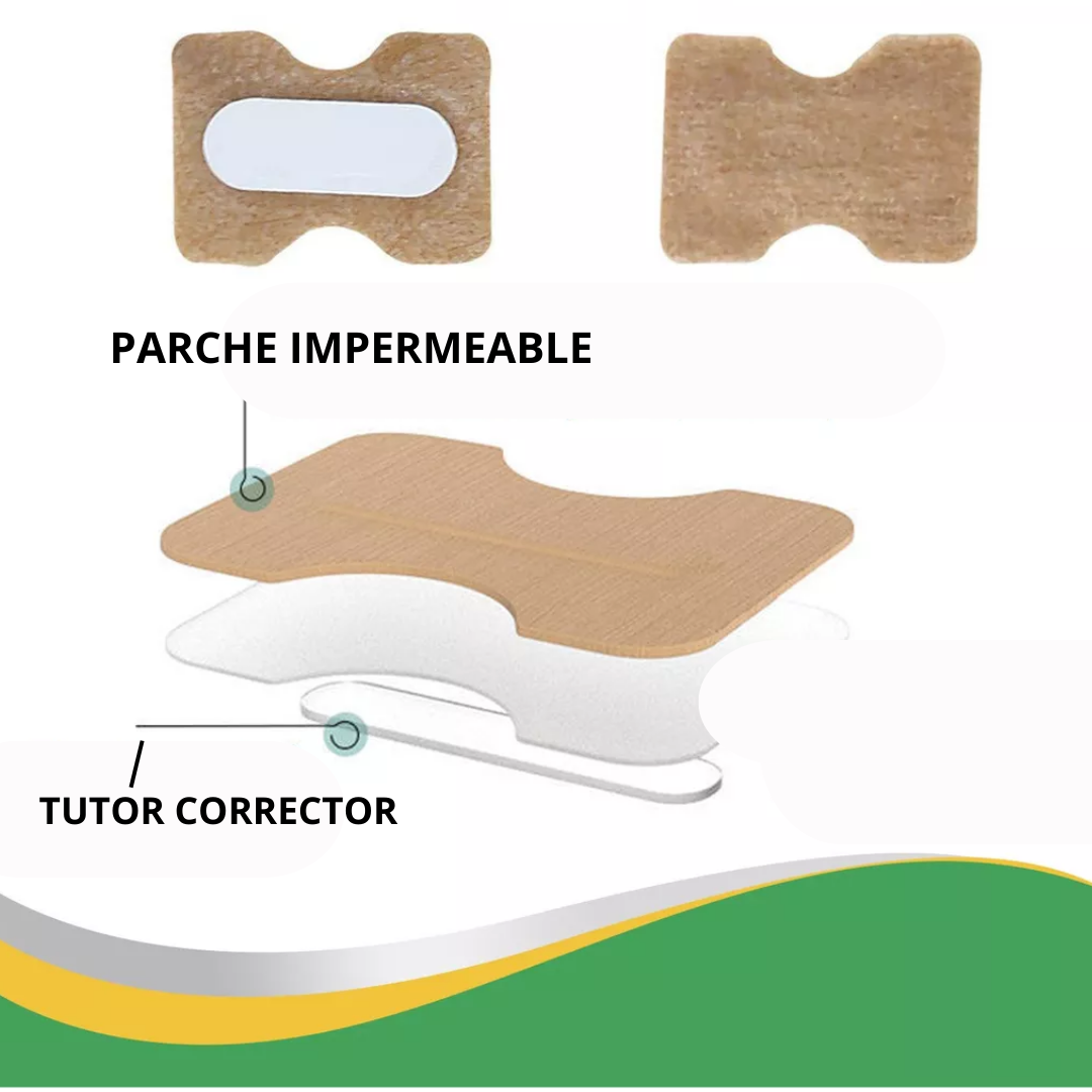 50 Parches Correctores Uñas