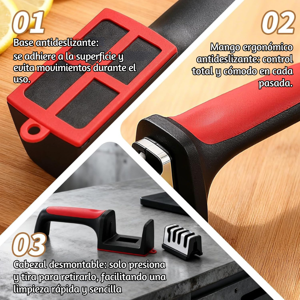 Afilador Profesional 3 en 1 - Sharphy™