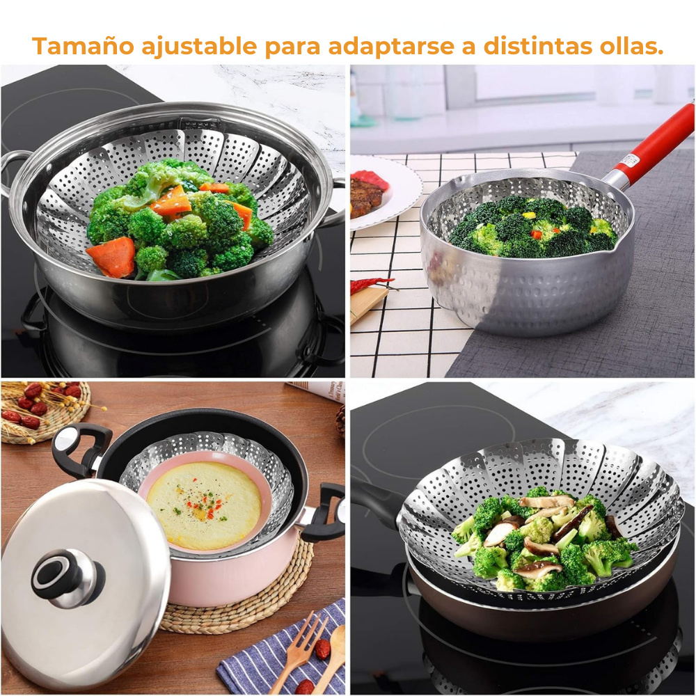 Vaporera Profesional - ChefVapor™ + Ebook “15 recetas chilenas al vapor con ChefVapor™”