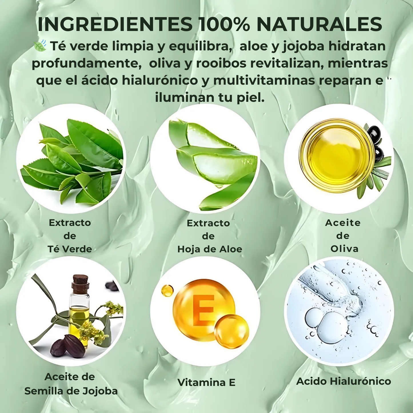 Mascarilla De Te Verde En Barra - GREEN™