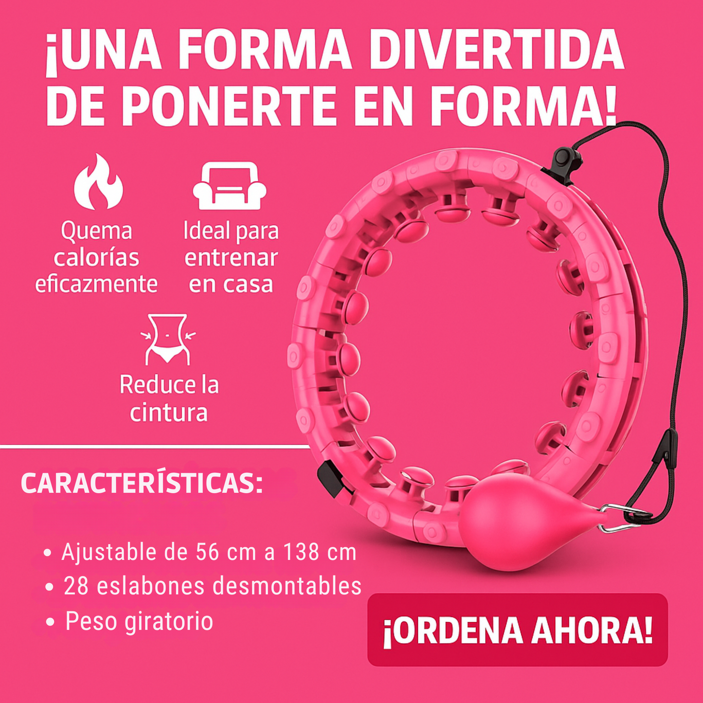 Infinity Hula Hoop™ - Hula Hula Inteligente