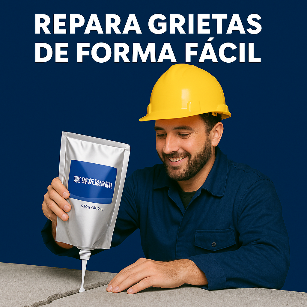 Reparador de Grietas de Hormigón Líquido – CrackSeal™ 500 ml