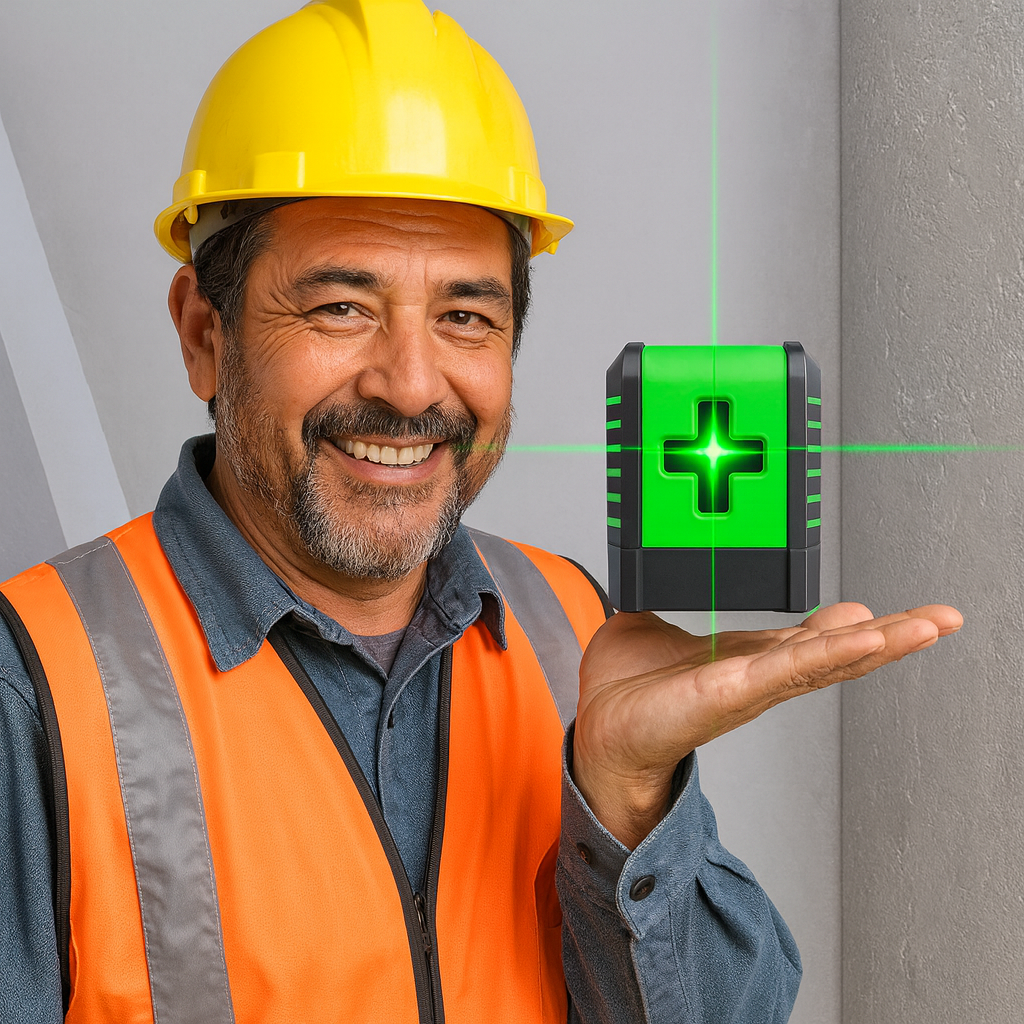 LaserPro™ Nivelador Láser Portátil Inteligente – Precisión en construcción