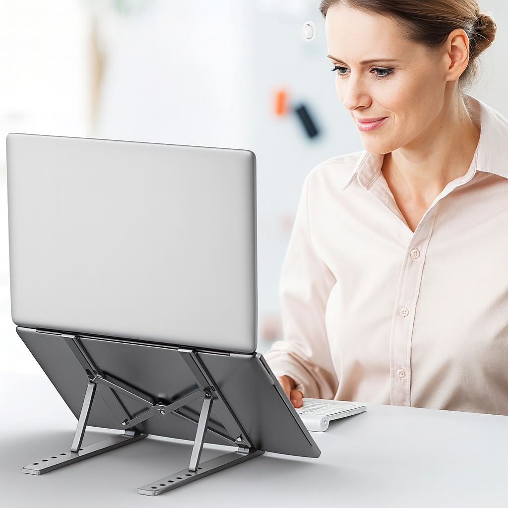 Soporte de Aluminio para Notebook
