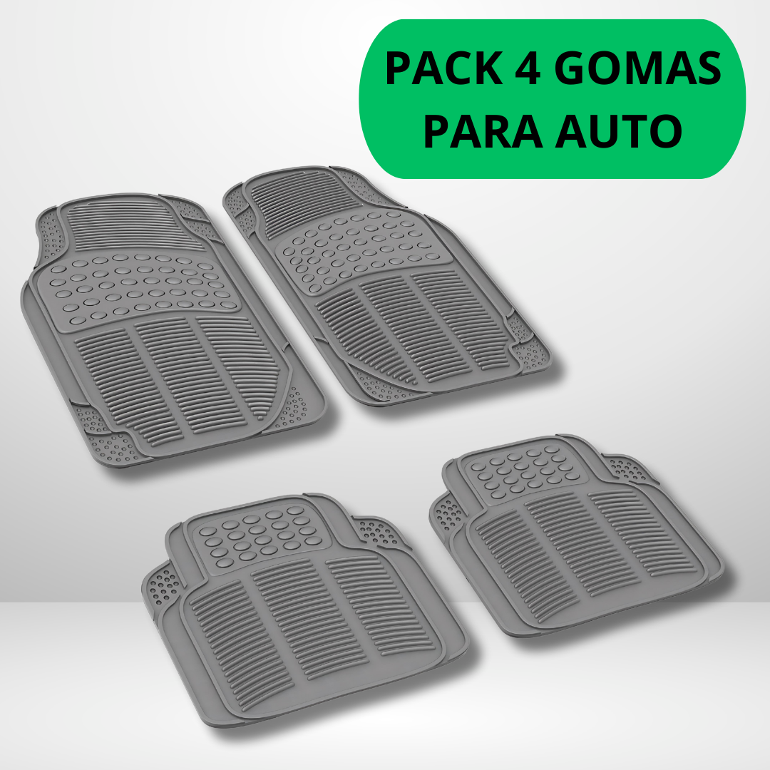 KIT 4 GOMAS AUTO CALIDAD PREMIUM