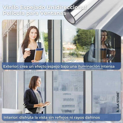 Vinil AntiUV™ - Vinil de Ventana Anti Rayos UV-IR (5 Metros x 60 Centimetros)