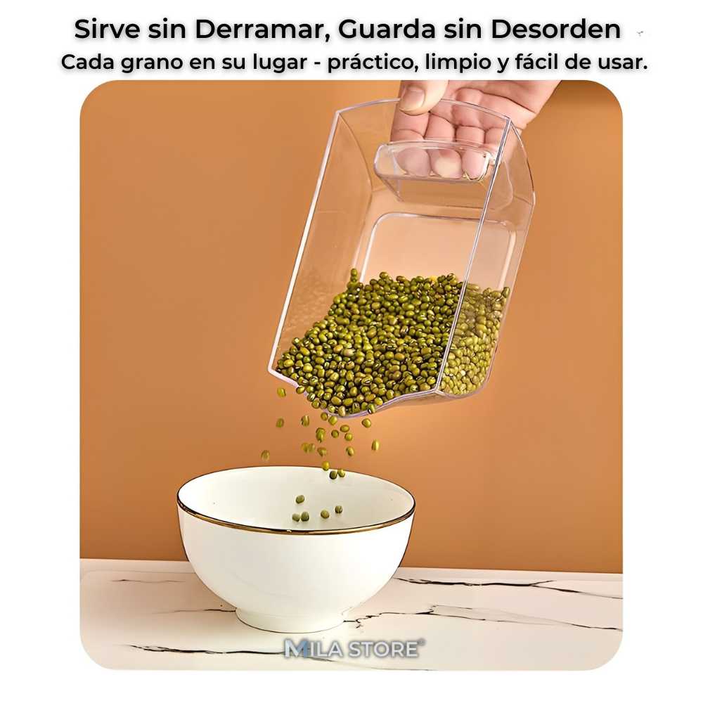 SmartPantry™ - Dispensador/Organizador de Granos Giratorio