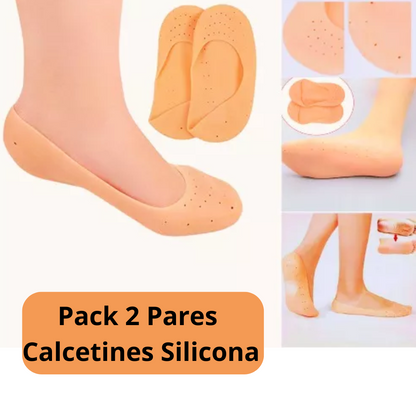 Pack 2 Pares Calcetines Silicona