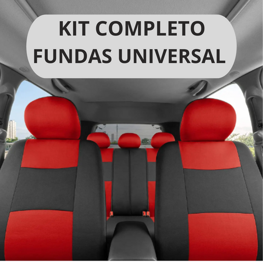 KIT FUNDAS ASIENTOS ECOCUERO UNIVERSAL