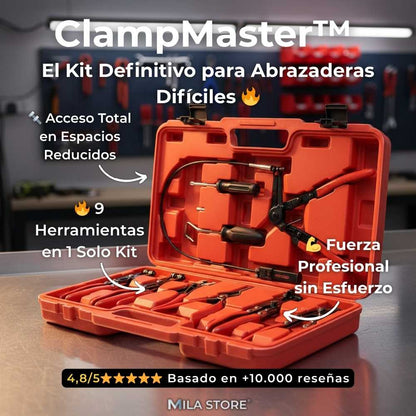ClampMaster™ 9 en 1 - Kit Profesional de Alicates Automotrices