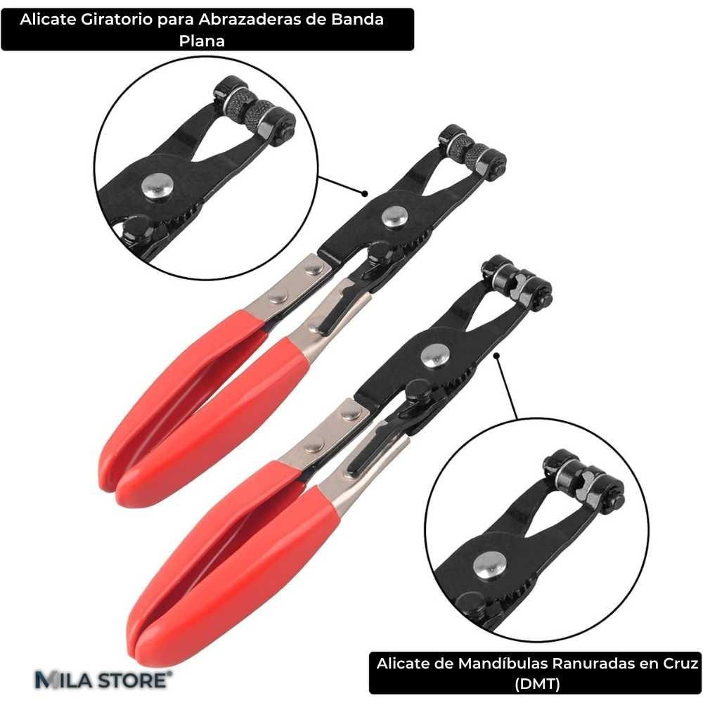 ClampMaster™ 9 en 1 - Kit Profesional de Alicates Automotrices