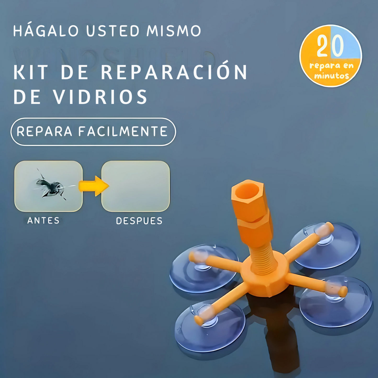 KIT REPARACIÓN VIDRIOS: GlassSaver™