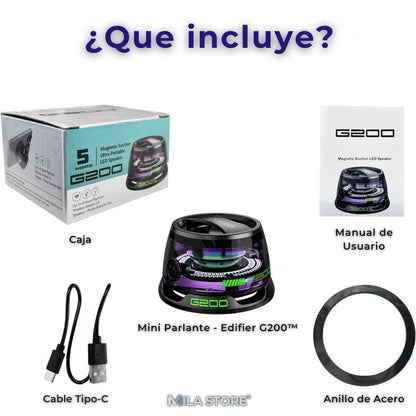 Edifier G200™ – Altavoz Magnético Bluetooth 5.3