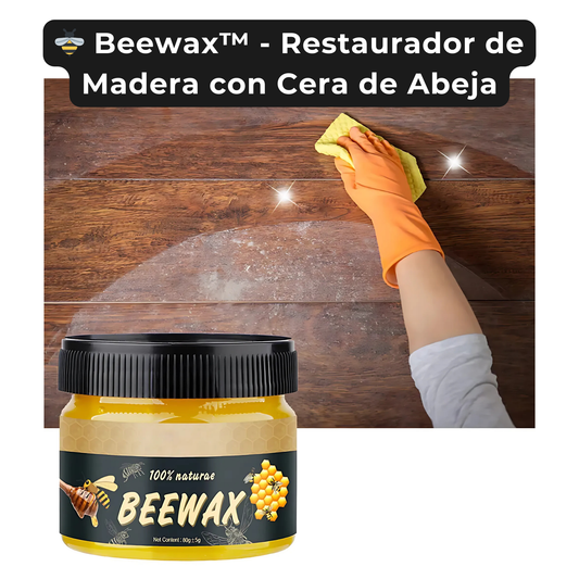 Vida Nueva a tus Muebles con🐝 Beewax™ - Restaurador de Madera con Cera de Abeja