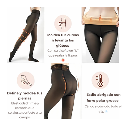 Calzas de Invierno - Efecto Piel™