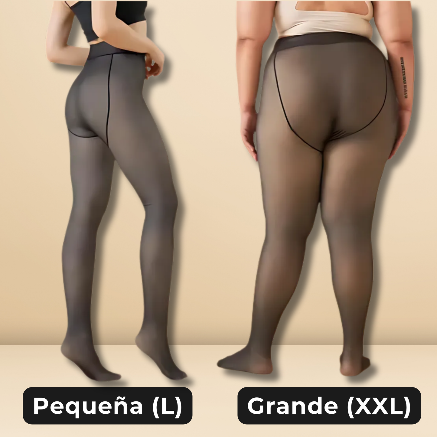 Calzas de Invierno - Efecto Piel™