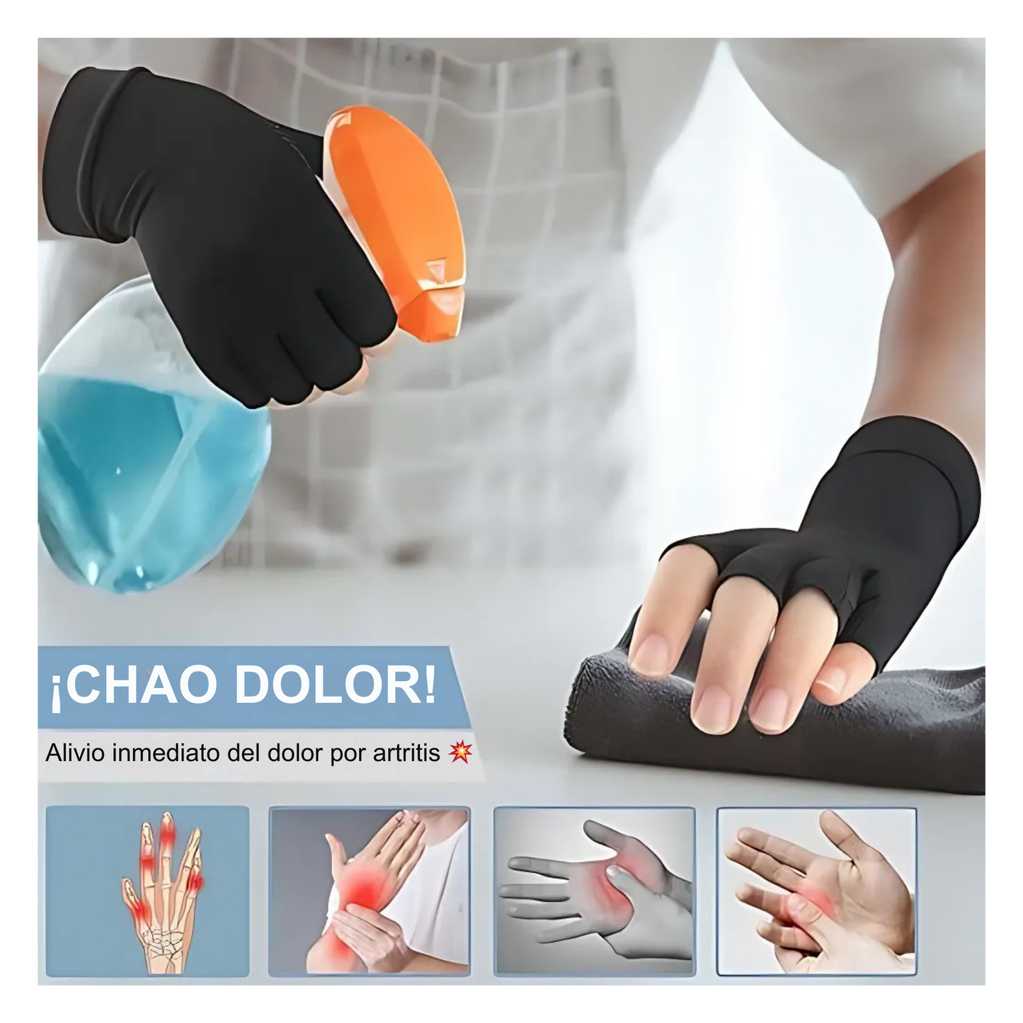 Guantes de Compresión de Cobre - ArthroFlex™